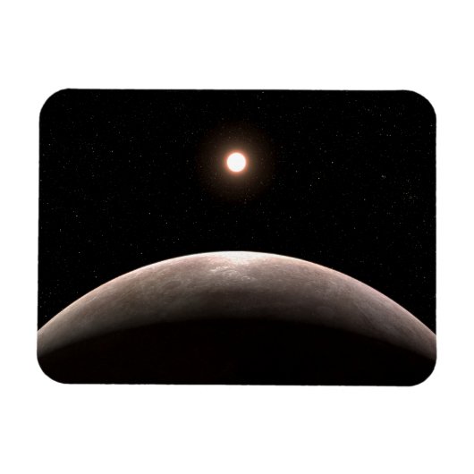 De rotsachtige exoplaneet LHS 475 B en zijn gasthe Magneet (Horizontaal)