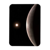 De rotsachtige exoplaneet LHS 475 B en zijn gasthe Magneet (Verticaal)