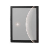 De rotsachtige exoplaneet LHS 475 B en zijn gasthe Notitieblok (Linkerzijde)