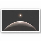 De rotsachtige exoplaneet LHS 475 B en zijn gasthe Sticker (Voorkant)