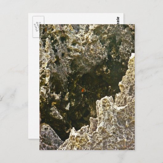 De rotsen van de hel briefkaart (Voorkant / Achterkant)