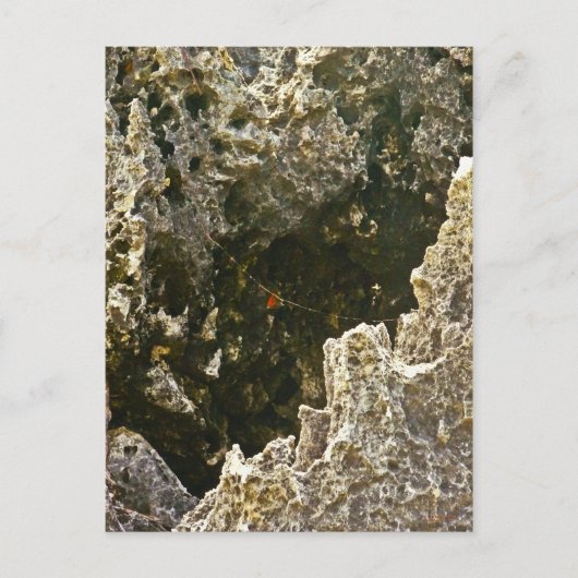 De rotsen van de hel briefkaart (Voorkant)