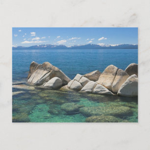 De Rotsen van de Kust van het oosten, Meer Tahoe… Briefkaart