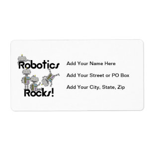 De Rotsen van de robotica Etiket