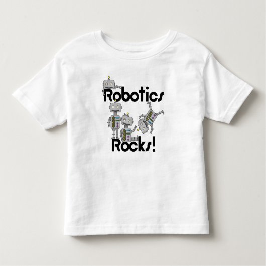 De Rotsen van de robotica Kinder Shirts (Voorkant)