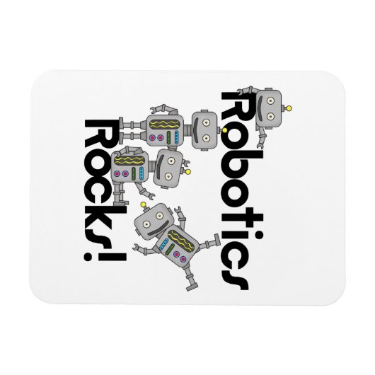 De Rotsen van de robotica Magneet (Horizontaal)