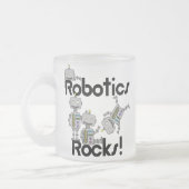 De Rotsen van de robotica Matglas Koffiemok (Links)