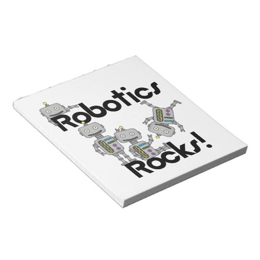 De Rotsen van de robotica Notitieblok (Schuin)