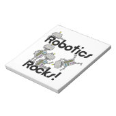 De Rotsen van de robotica Notitieblok (Linkerzijde)