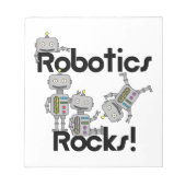 De Rotsen van de robotica Notitieblok (Voorkant)