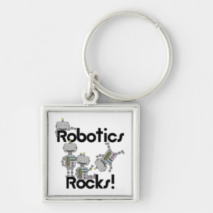 De Rotsen van de robotica Sleutelhanger