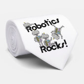 De Rotsen van de robotica Stropdas (Opgerold)
