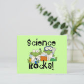 De Rotsen van de Wetenschap van kikkers Briefkaart (Staand voorkant)
