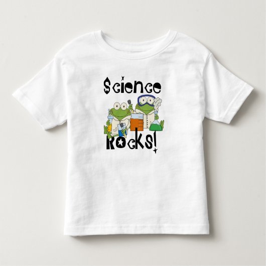 De Rotsen van de Wetenschap van kikkers Kinder Shirts (Voorkant)