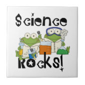 De Rotsen van de Wetenschap van kikkers Tegeltje (Voorkant)