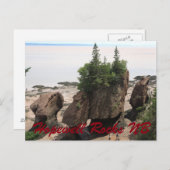 De Rotsen van Hopewell tijdens eb NB Briefkaart (Voorkant / Achterkant)