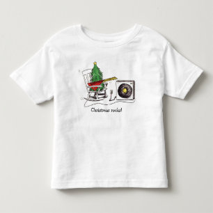 De rotsen van Kerstmis! Peuter T Kinder Shirts
