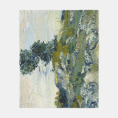 De rotsen Vincent van Gogh  Fleece Deken (Voorkant)