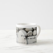 De rotsen zullen hem prijzen! espresso kop (Voorkant rechts)