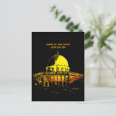 De Rotskoepel: de hartslag van Jeruzalem Briefkaart (Staand voorkant)