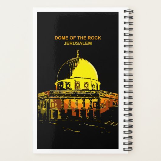 De Rotskoepel: de hartslag van Jeruzalem Planner (Achterkant)