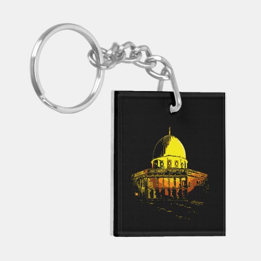 De Rotskoepel: de iconische Sleutelhanger van Jeru (Voorkant Links)