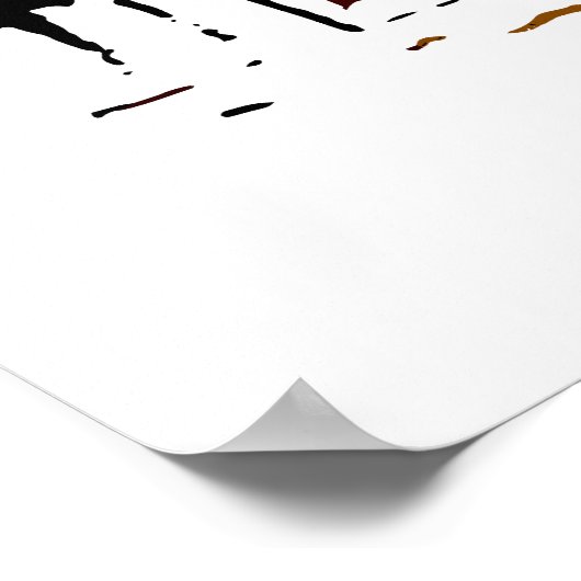 De Rotskoepel: een symbool van vrede Poster (Hoek)