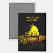 De Rotskoepel: een symbool van vredesmagneet Magneet (Voorkant / Achterkant)