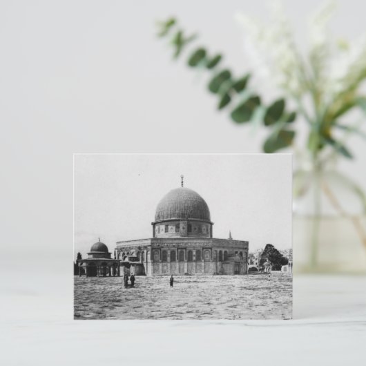 De Rotskoepel, Vintage van Jeruzalem Briefkaart (Staand voorkant)