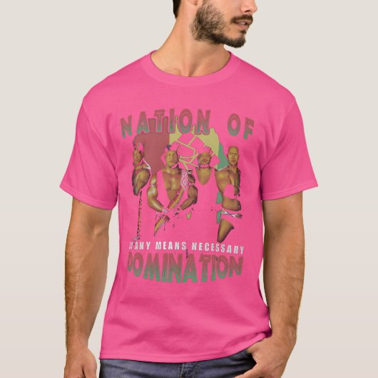 De rotsnatie van overheersing t-shirt (Voorkant)