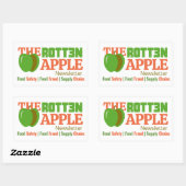 De Rotten Apple Nieuwsbrief Sticker (Vel)