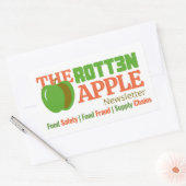 De Rotten Apple Nieuwsbrief Sticker (Envelop)
