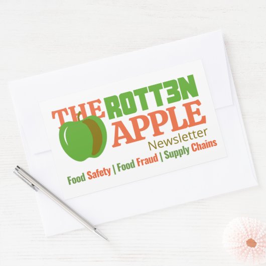 De Rotten Apple Nieuwsbrief Sticker (Envelop)
