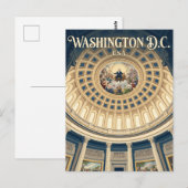 De Rotunda van het Capitool in de VS Briefkaart (Voorkant / Achterkant)