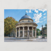 De Rotunda van Monceau Park in Parijs, Frankrijk Briefkaart (Voorkant)