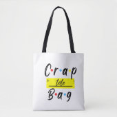 De rotzooi tas Funny minimalistische boodschappent (Voorkant)