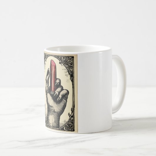 De RougeMug van de Heks Koffiemok (Voorkant rechts)