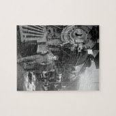 De Roundhouse Gals  locomotief Legpuzzel (Horizontaal)