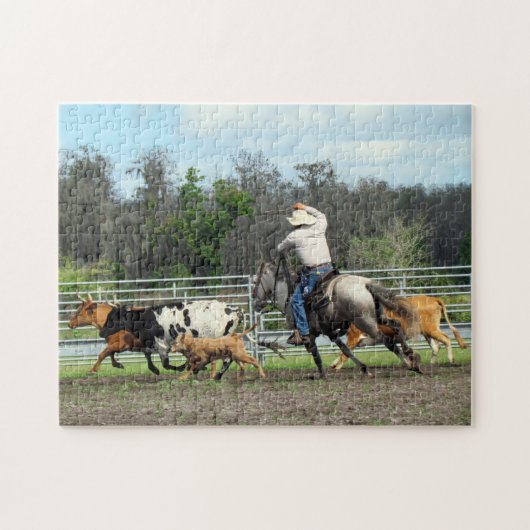 De Roundup - Puzzle Legpuzzel (Horizontaal)