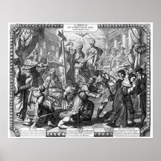 De Rout en Verwardheid van de Jansenisten Poster (Voorkant)