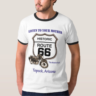 De Route 66-Luister van het onderwerp aan uw Moede T-shirt