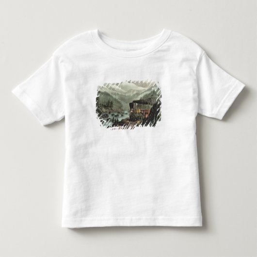 De route naar Californië Kinder Shirts (Voorkant)
