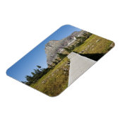 De route naar het uitzicht van het Verborgen meer Magneet (Linkerzijde)