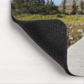 De route naar het uitzicht van het Verborgen meer Muismat (Hoek)