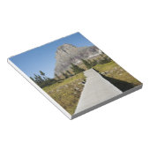 De route naar het uitzicht van het Verborgen meer Notitieblok (Schuin)