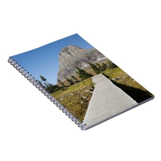 De route naar het uitzicht van het Verborgen meer Notitieboek (Rechterzijde)