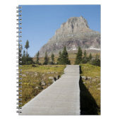 De route naar het uitzicht van het Verborgen meer Notitieboek (Voorkant)