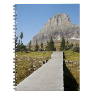 De route naar het uitzicht van het Verborgen meer Notitieboek