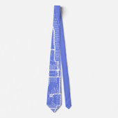 De  route van de kaart van het Systeem van Chicago Stropdas (Voorkant)