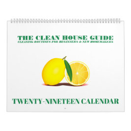 De Routines van de Reiniging van het Huis voor Beg Kalender